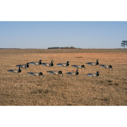 GHG Pro Grade Canada Goose Windsock Decoys Tall With Flocked Heads 12 Pack